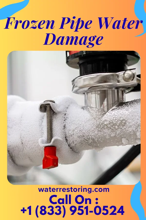 Frozen Pipe Water Damage in Big Stone City, SD